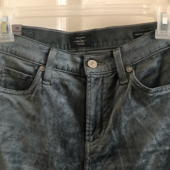 Citizens of Humanity Velvet Harlow Ankle Slim sz25 - Picture 5 of 7